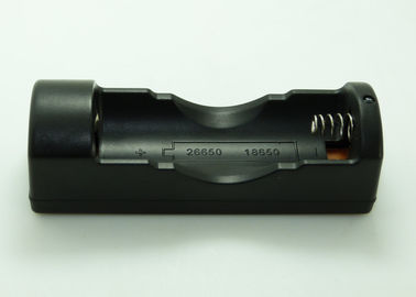 China 4.2 V Flashlight Single Battery Charger For 18650 26650 Battery 100*33*31mm Size supplier