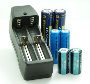 China Power Bank 18650 Li Ion Battery Mart Dual Battery Charger US EU Plug 112*43*43mm supplier