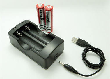 China Input 5 V Output 4.2 V  Battery Charger For 2 X 18650 Li Ion Battery With USB Cable supplier