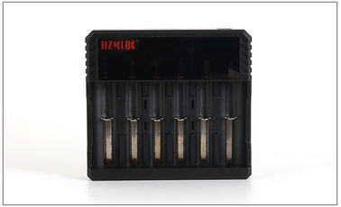 China Fast 18650 Rechargeable Battery And Charger , Universal 6 Port 18650 Charger supplier