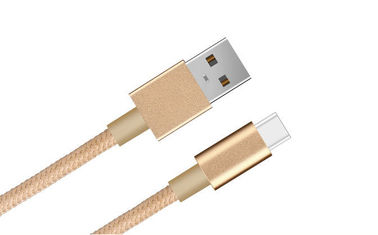 China Nylon Braided  Type C To Micro Usb Cable , Magnetic Usb Charging Cable  For Android supplier