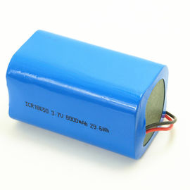 China Portable 18650 Lithium Ion Battery Pack , 3.7 Volt Rechargeable Lithium Ion Battery supplier