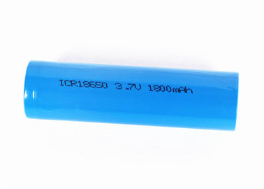 China Solar Road Lights 18650 Li Ion Battery 3.7V 1800mah BIS Approved Blue Color supplier
