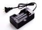 Safety 2 Bay Plug In Battery Charger With 750mm Wire 104*58*38mm Size supplier