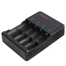 China Lightweight Compact C4 Battery Charger , 4 Slot 18650 Battery Charger 176g supplier