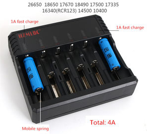 China Universal IMR 18650 Battery Charger , 0.5A 1A 2A 4A PK Efest 6 Bay Charger supplier
