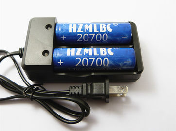 China US Plug 2A Universal Li Ion Battery Charger For Li Ion Batteries 20700 Cells supplier