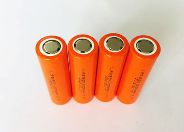 China High Safety Cylinder 18650 Li Ion Battery  3.7 Volts 2000mah MSDS UN38.3 Certificated supplier