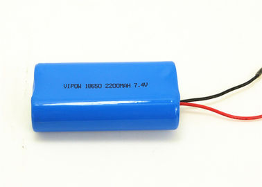 China Compact Lithium Ion Car Battery , 18650 2S1P Lithium Ion 7.4 V Rechargeable Battery supplier