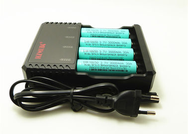 China 3000mAh 3.7V 30A Four Battery Charger E Cig Multi Battery Charger Class A supplier