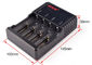 I4 D4 Four Battery Charger For Different Size Lithium Batteries CE RoHS Certification supplier