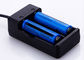 High Efficiency Li Ion Cells 2 Bay Battery Charger With 750mm Length Wire supplier