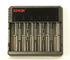 Multi Slot 6 Bays Universal Li Ion Battery Charger For Li Ion / IMR / Batteries supplier