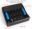 Universal IMR 18650 Battery Charger , 0.5A 1A 2A 4A PK Efest 6 Bay Charger supplier